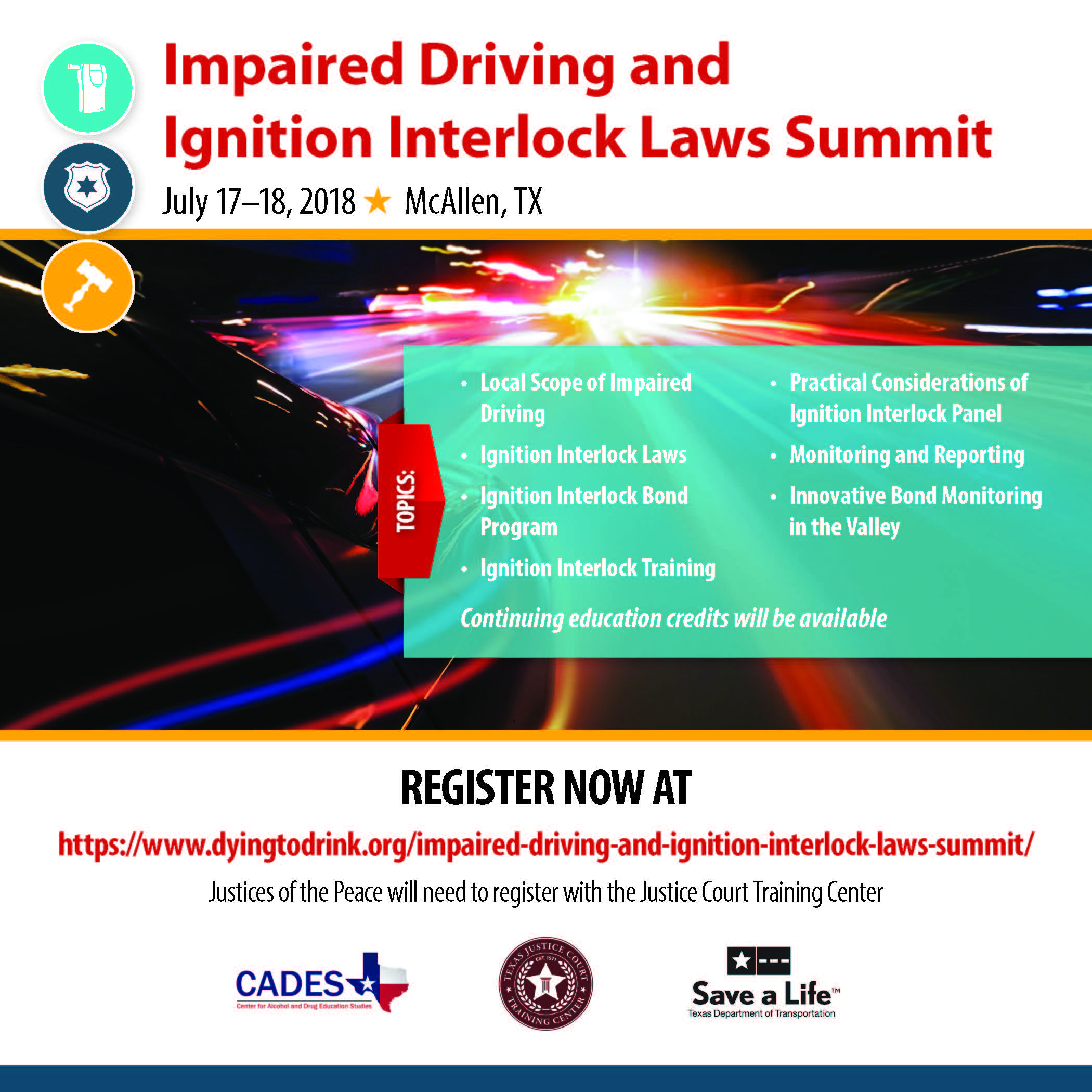Register Now For The Impaired Driving And Ignition Interlock Laws